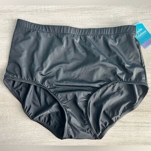 Swim Solutions Mid-Rise Bikini Bottoms Size 18W